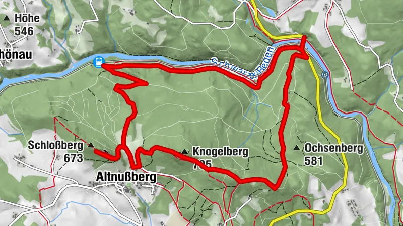 Zur Burgruine Altnußberg