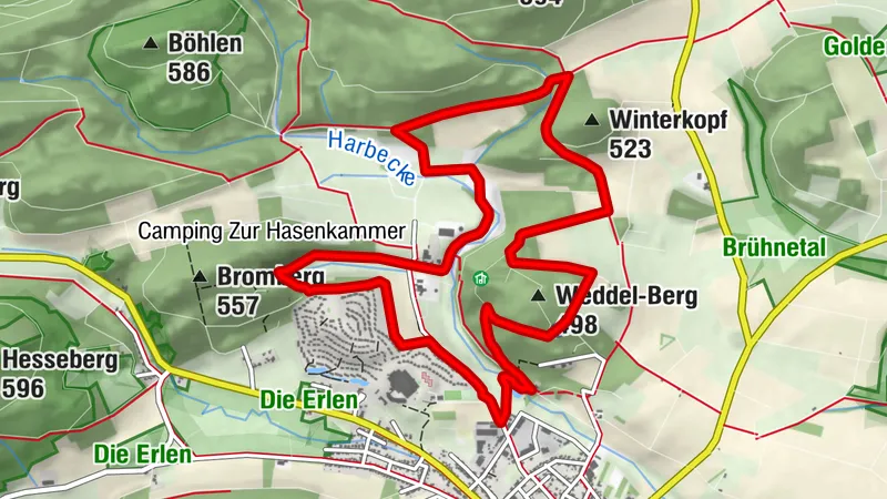 Rotmilanrunde -  Terrainkurweg 3