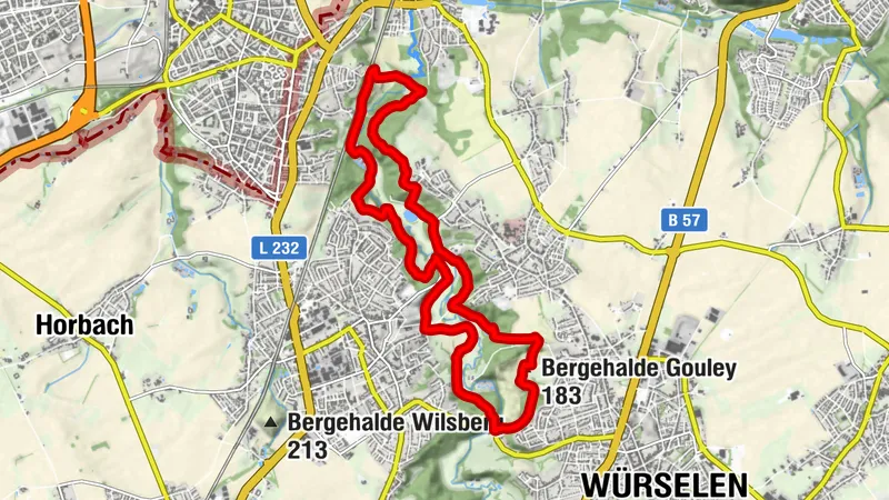 Durch das wilde Wurmtal bei Bardenberg