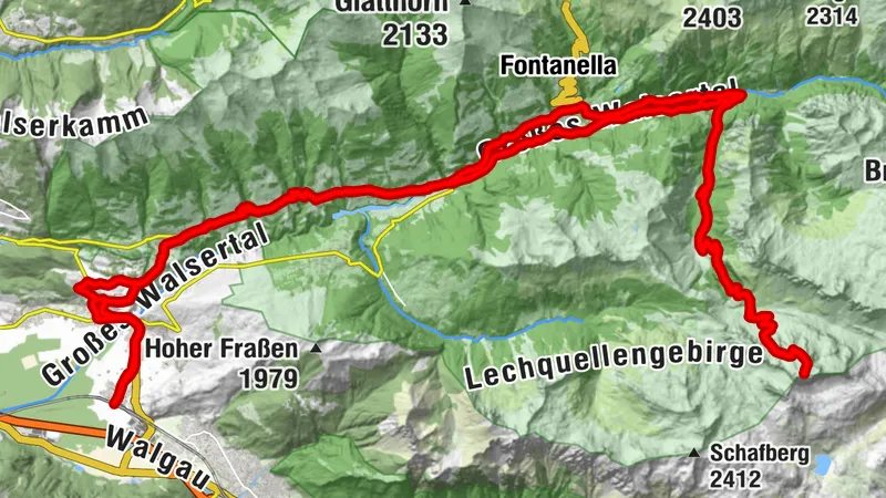 Ludesch-Rote Wand