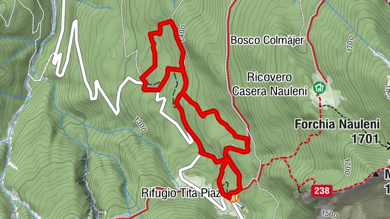 Lehrpfad vom Bosco Flobia zum Passo del Pura