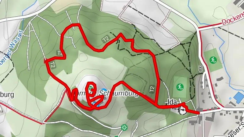 Naturpark-Weg um die Schaumburg - Schalkau