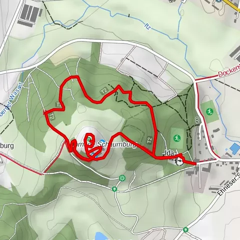 Naturpark-Weg um die Schaumburg - Schalkau