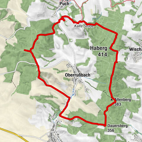 RUSSBACH Dauers- und Haberg Kalte Stube Hirschberg 20200315