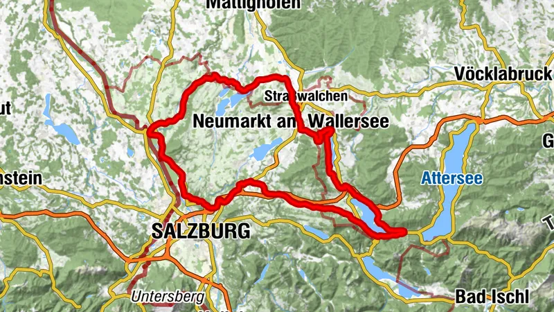 Freitagsausfahrt - Mondsee-Runde