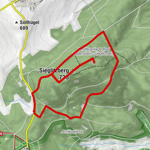 Zum Sieglitzberg bei Schlegel