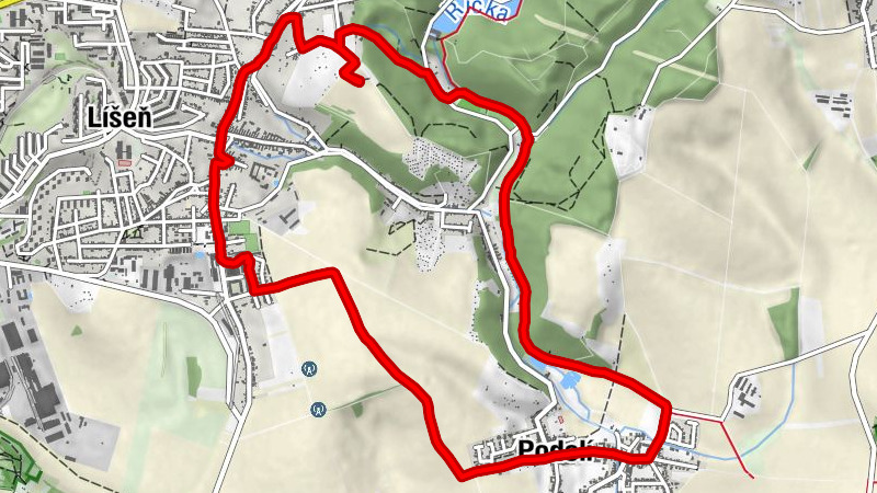 Desítka Podolí-Kostelíček