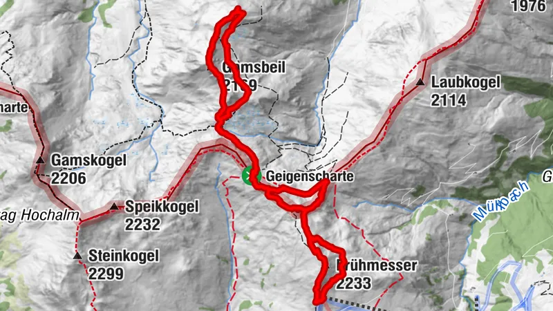 Frühmesser Gamsbeil Westerachkopf