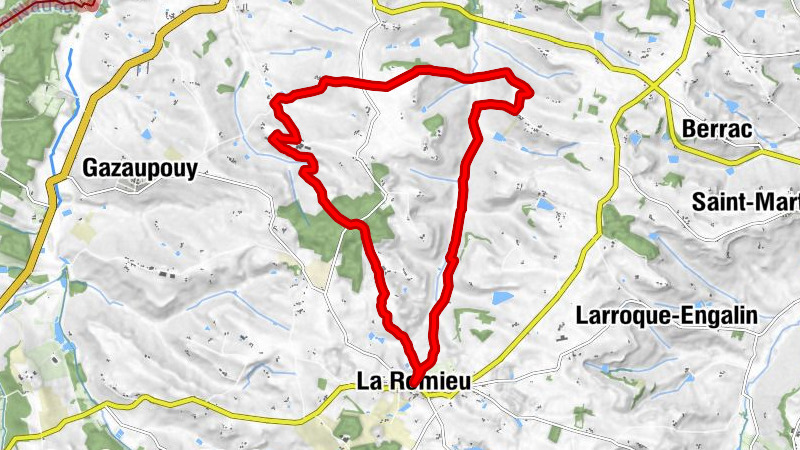 La Romieu - Am GR652