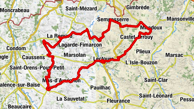 Fahrradtour im Lectourois – Lectoure