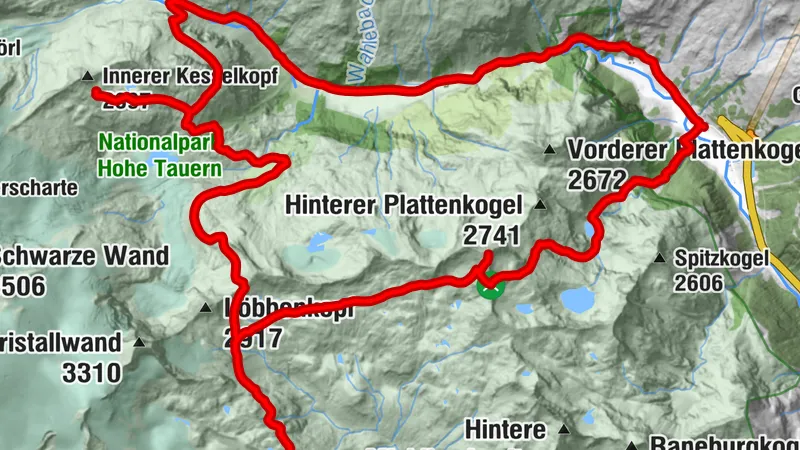 3-Tagestour über Neue Prager Hütte und Badener Hütte auf den Wildenkogel