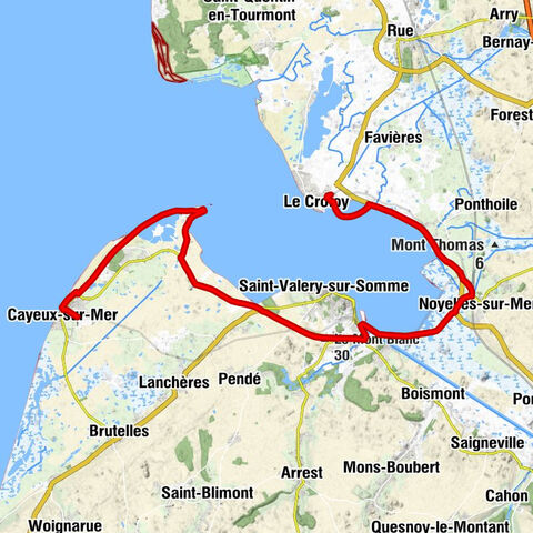 Circuit vélo – Tour de Baie