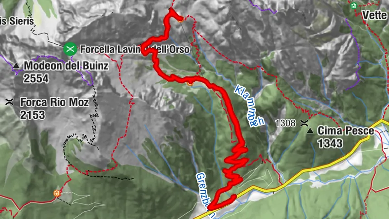 Casera cragnedul di sotto - Rifugio Corsi