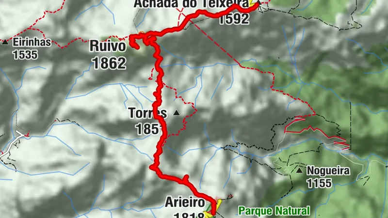 Pico Areeiro to Pico Ruivo