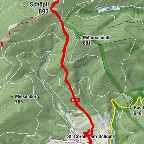 Von St. Corona auf den Schöpfl - Angelos Touren