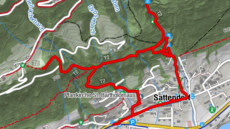 Finsterbach Wasserfälle - Rundweg