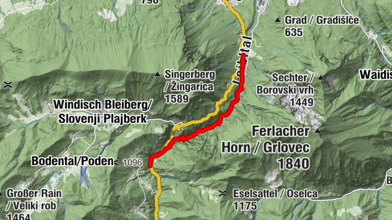Ferlach: Tscheppaschlucht