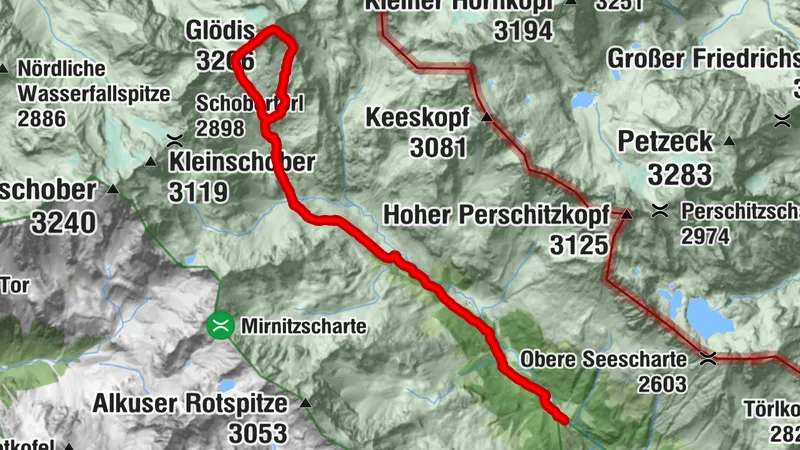 Seichenbrunn-Südwestgrat-Glödis Tirol/Österreich