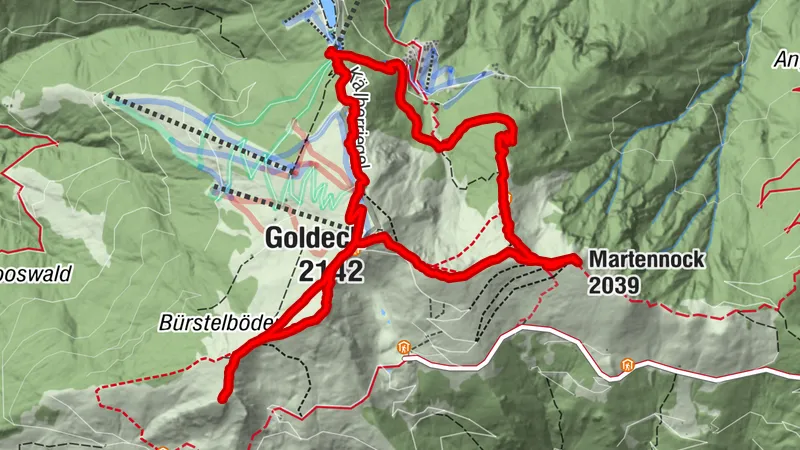 Goldeckbahn 2+ Gipfel