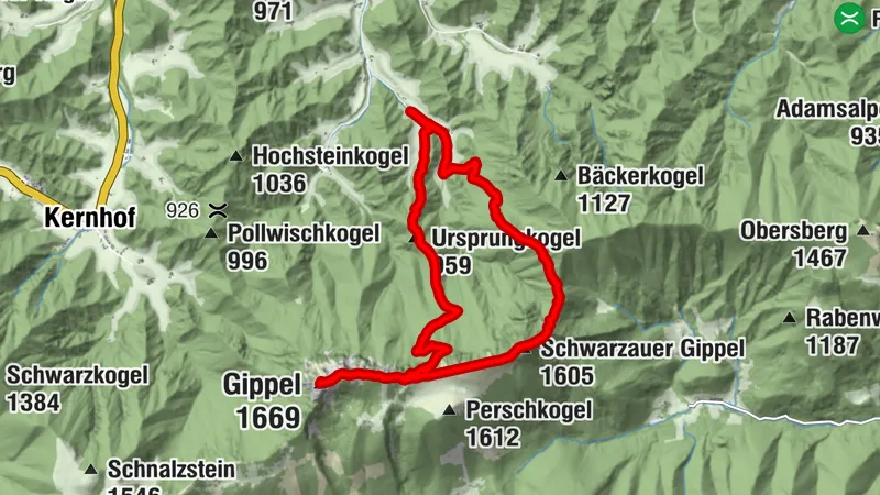 Gippel-Runde über Schwarzauer Gippel & Ursprungkogel