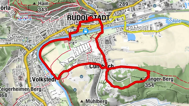Rudolstadt, Thüringen/Deutschland