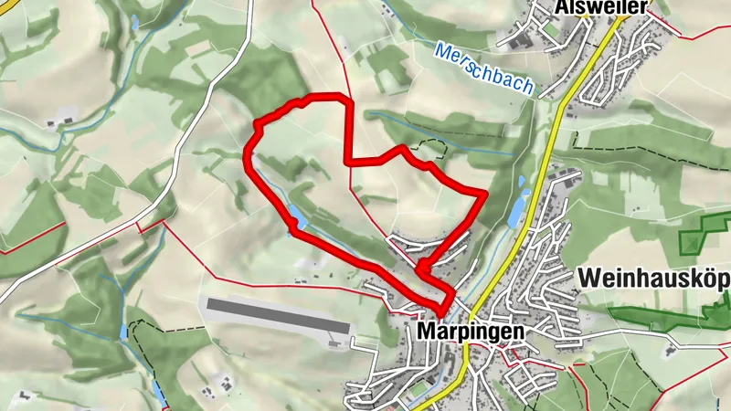 Another day in paradise-city Marpingen GOAT – Marpingen Tholeyerberg, Robertshof, Kimpweiher, Wanderer-Trinkstation