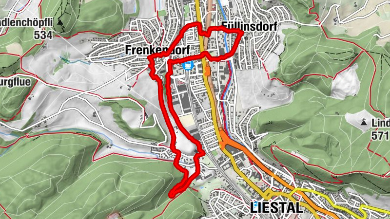 Wanderung in der Blütezeit