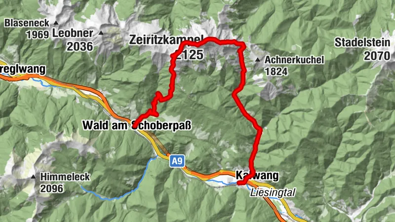 Wald am Schoberpass Wandern