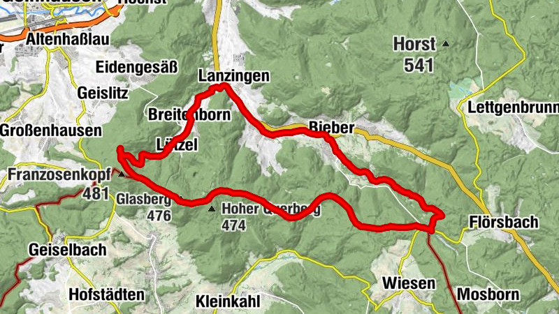 Hufeisen Tour