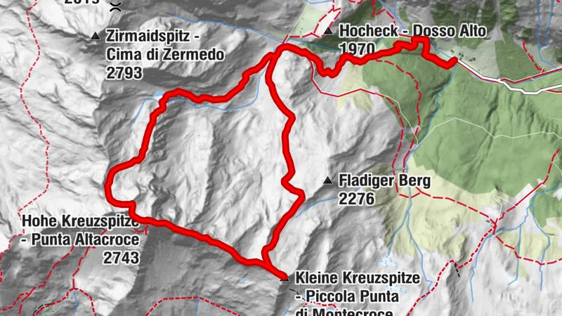 Ratschings, kl. & gr. Hohe Kreuzspitze