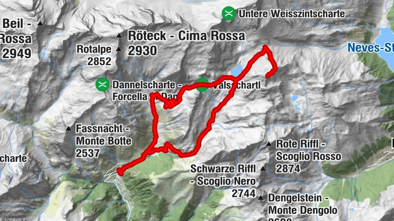 Dun-Edelraut Hütte-Napfspitz