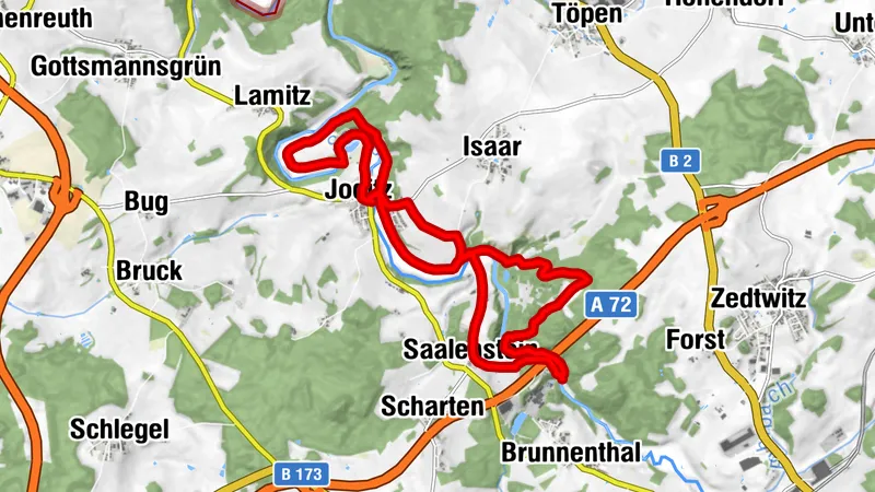 Joditz Wanderung