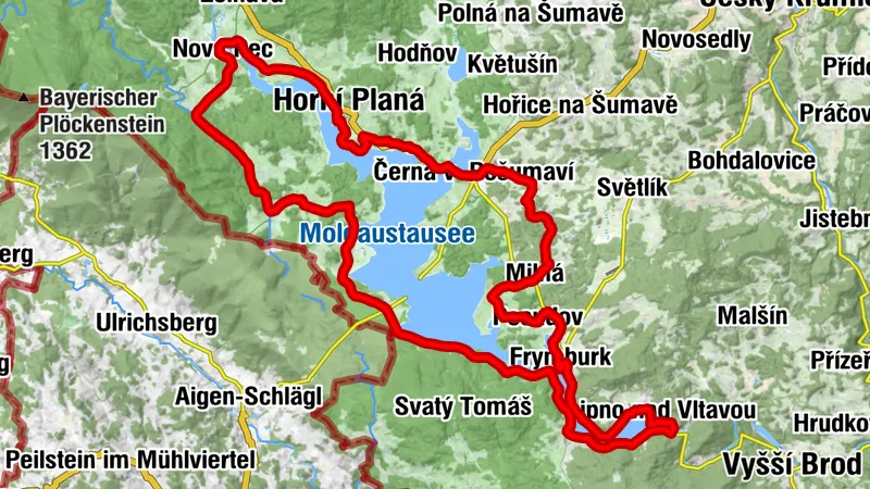 Große Lipno-Parade rund um den See