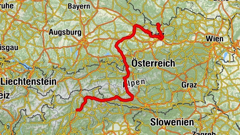 EuroVelo 7 - Sonnen-Route