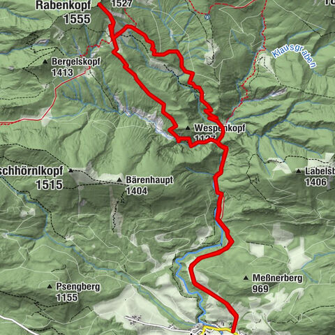 Jachenau Bergwanderung - Rabenkopf