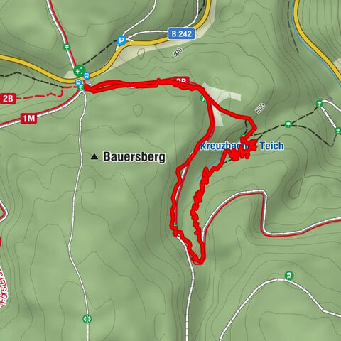 Kleine Runde Stiller See (Kreuzbachteich) Wildemann, Niedersachsen