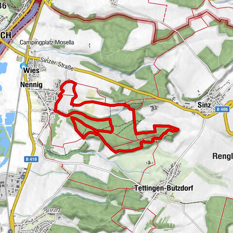 Trailtour vom Schlossberg zu den Schützengräben