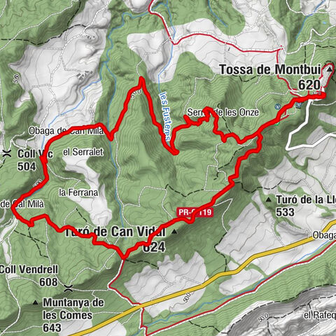 Ruta per la Tossa de Montbui | Santa Margarida de Montbui