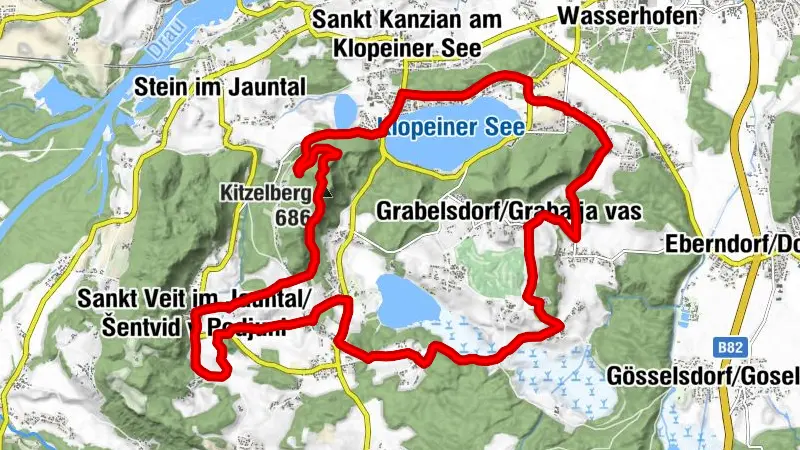 3-Seen Tour Mountainbike