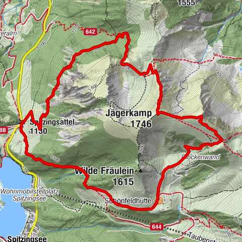 Jägerkamp und Benzingspitze