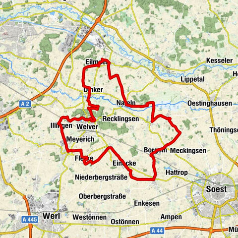 Marathontour rund um Welver