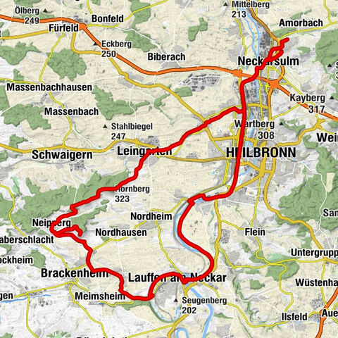 Neckarsulm, Laufen, Hörnle, Neckarsulm