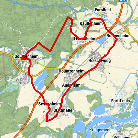Fahrradstrecke: BL722 - Goethe und die Töpferdörfer