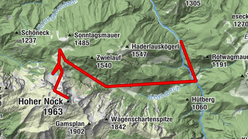 Feichtaualm - Hoher Nock- Almleben im Urwald
