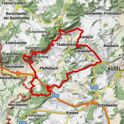 Kusel - Preußensteig