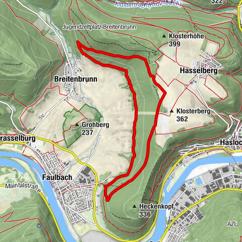 Wanderweg Faulbach-A