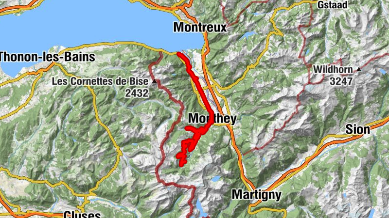 Wallis Velo Tour: Champéry - Le Bouveret (Etappe 9)