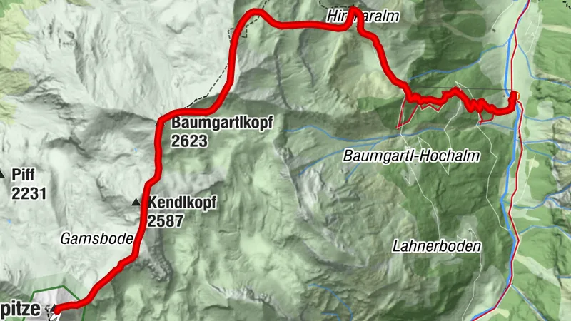 Rauris: Palfneralm - Hirzkaralm - Edelweißspitze Nr. 13