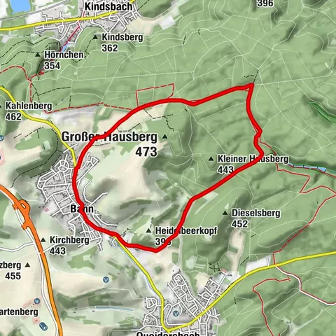 Bann Radtour "Rund um den Hausberg"