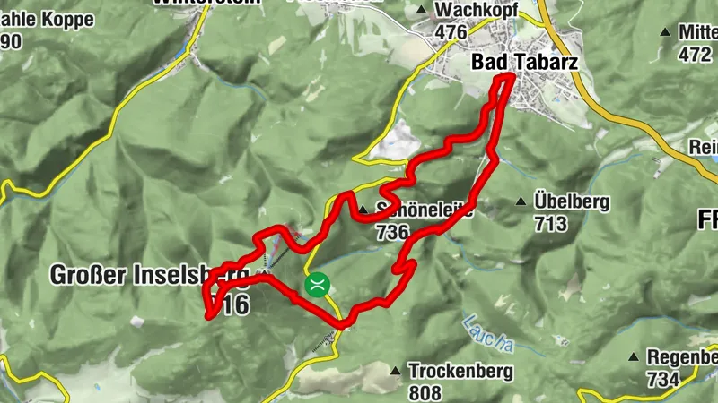 Inselsbergtour - Tour 2 - Bad Tabarz